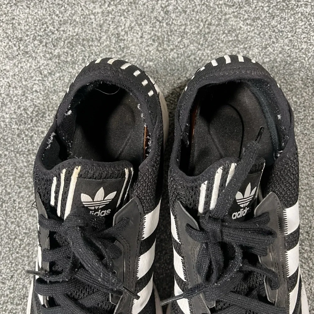 adidas Swift Run X Black White Athletic Sneakers Men's Size 14 FY2110